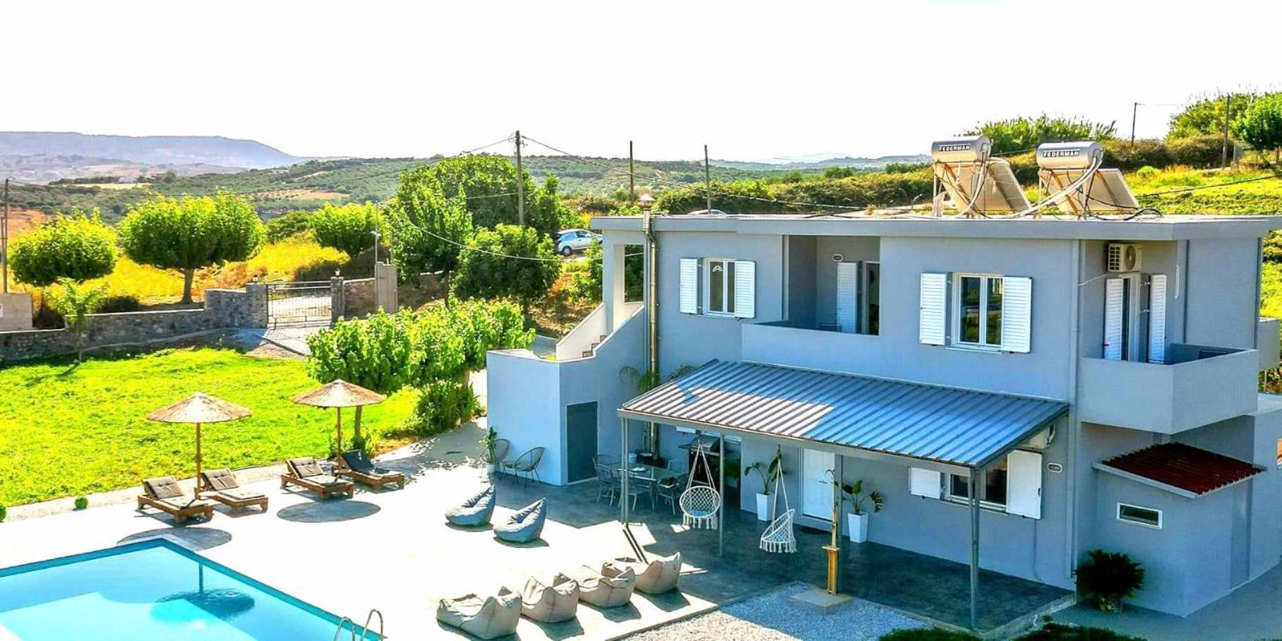 Blue Harmony Villa Dhrámia Eksteriør billede